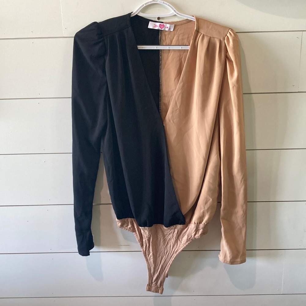 BUDDY LOVE. long sleeve body suit.